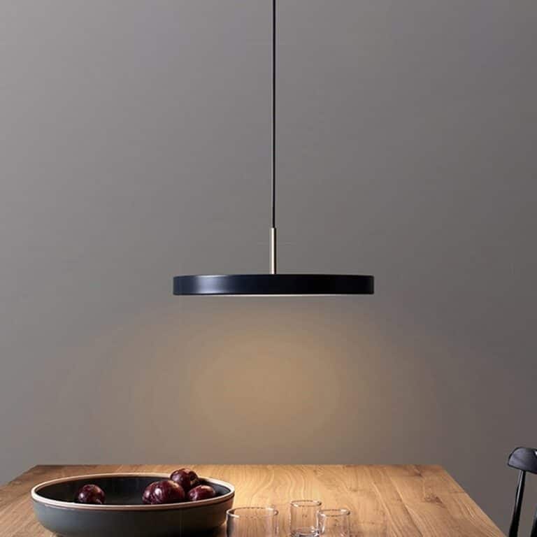 Luminaire suspension noir 1