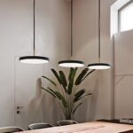 Luminaire suspension noir 5