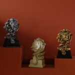 Statue lion decoration interieur 5